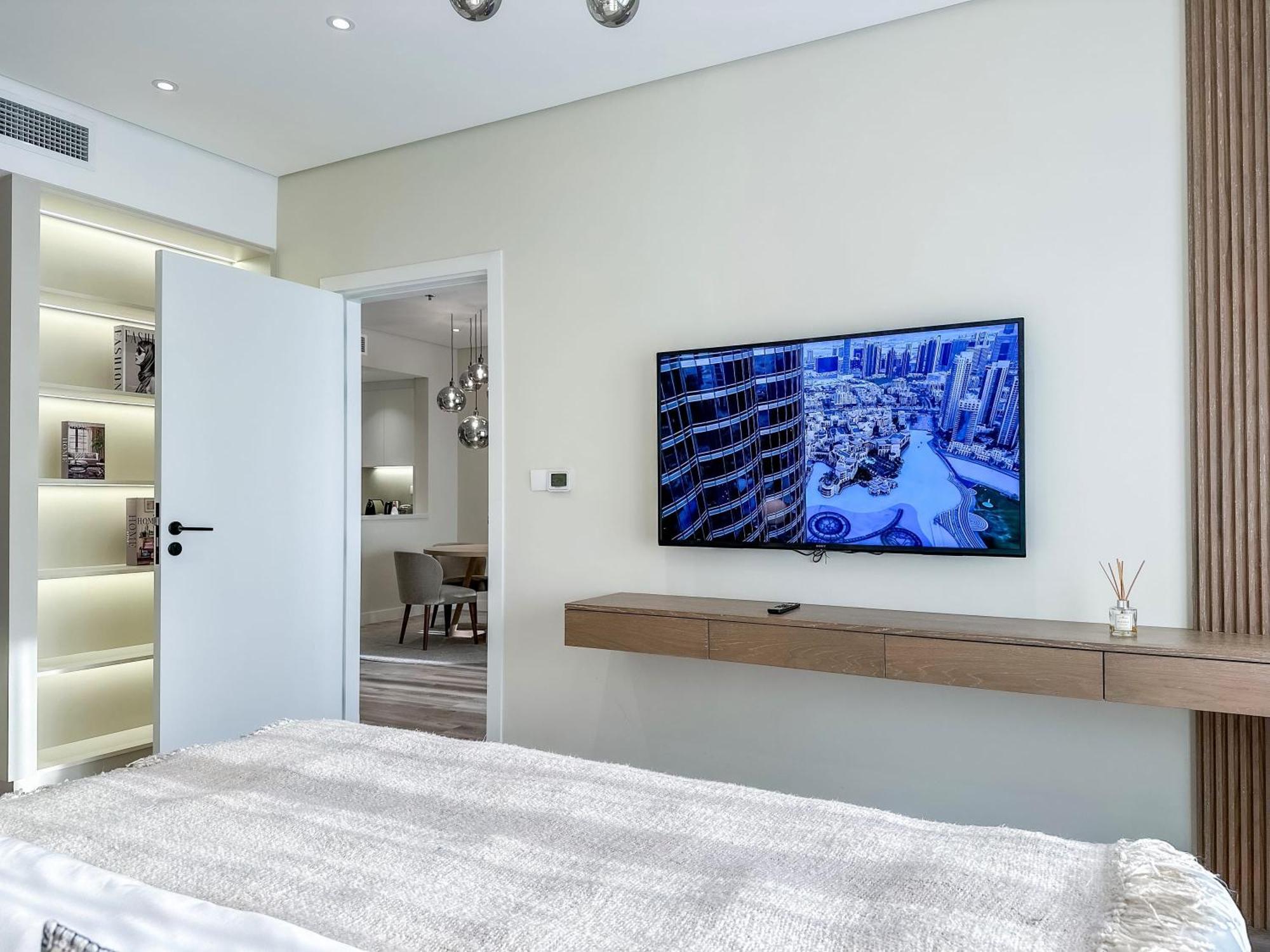 Relaxing 1 Bedroom Apartment At 5 Star Resort Dubai Luaran gambar