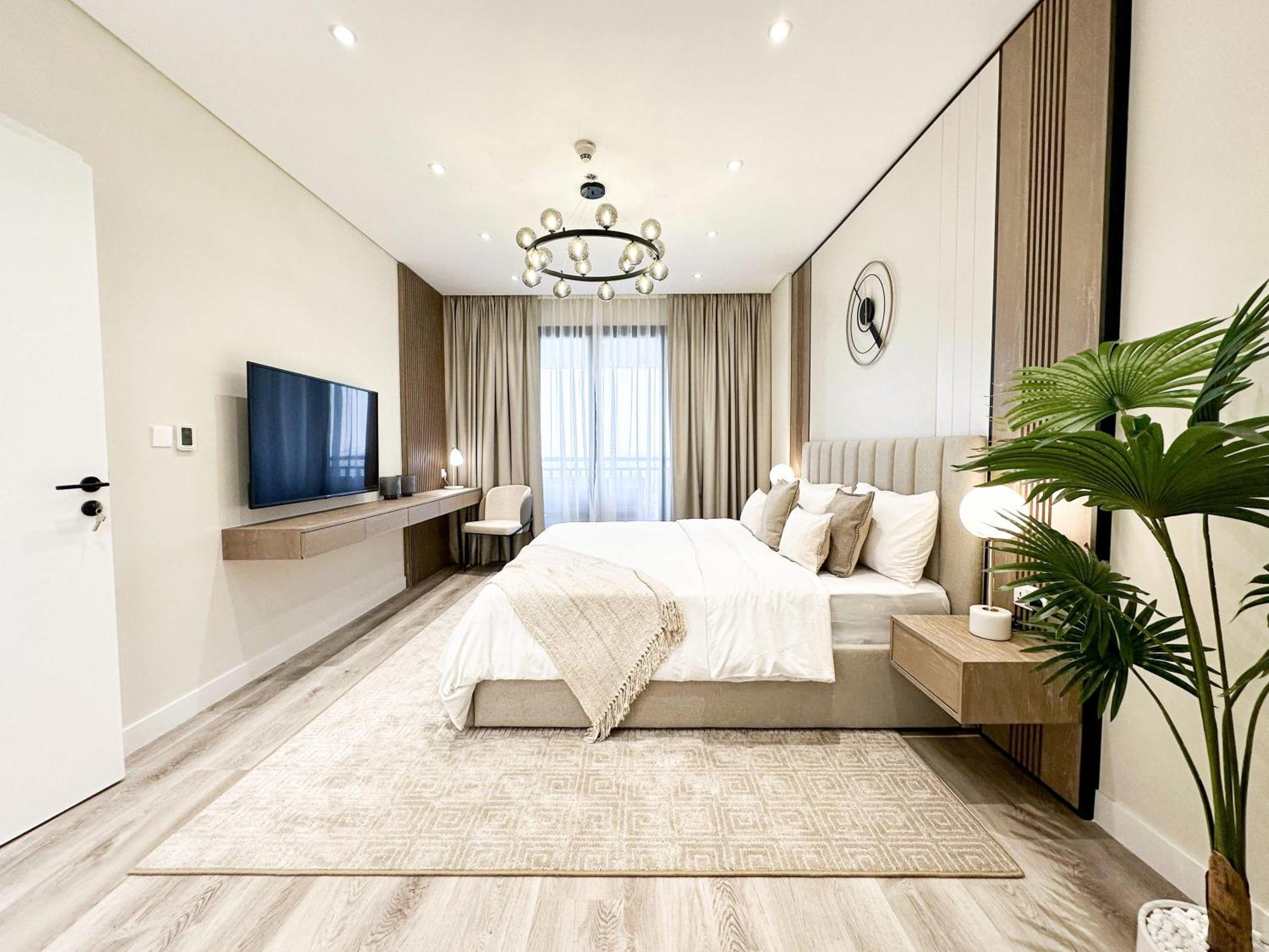 Relaxing 1 Bedroom Apartment At 5 Star Resort Dubai Luaran gambar